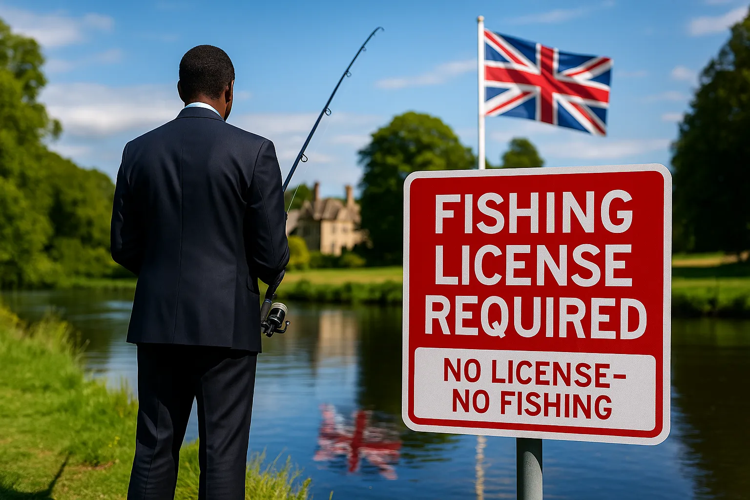 british foreign secretary fishing scandal no license