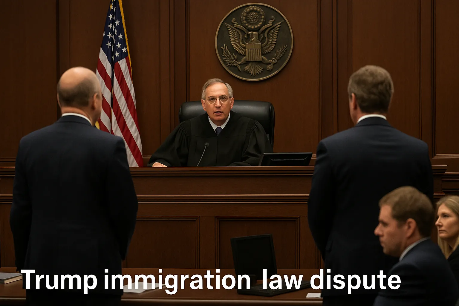 Trump immigration law dispute