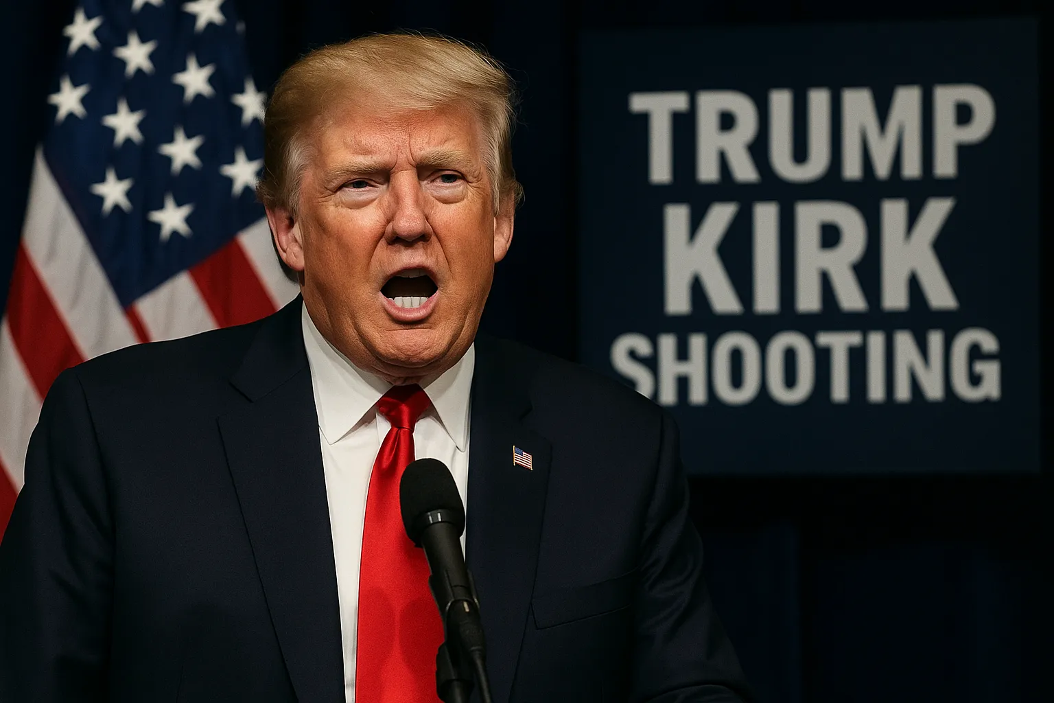 Trump Kirk shooting