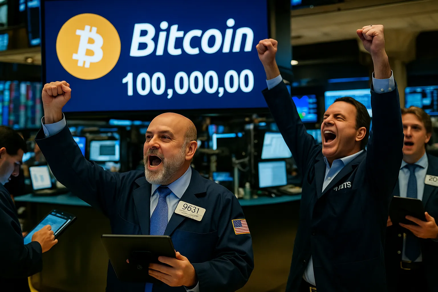 Bitcoin surges past $100,000 after U.S. ETF approval