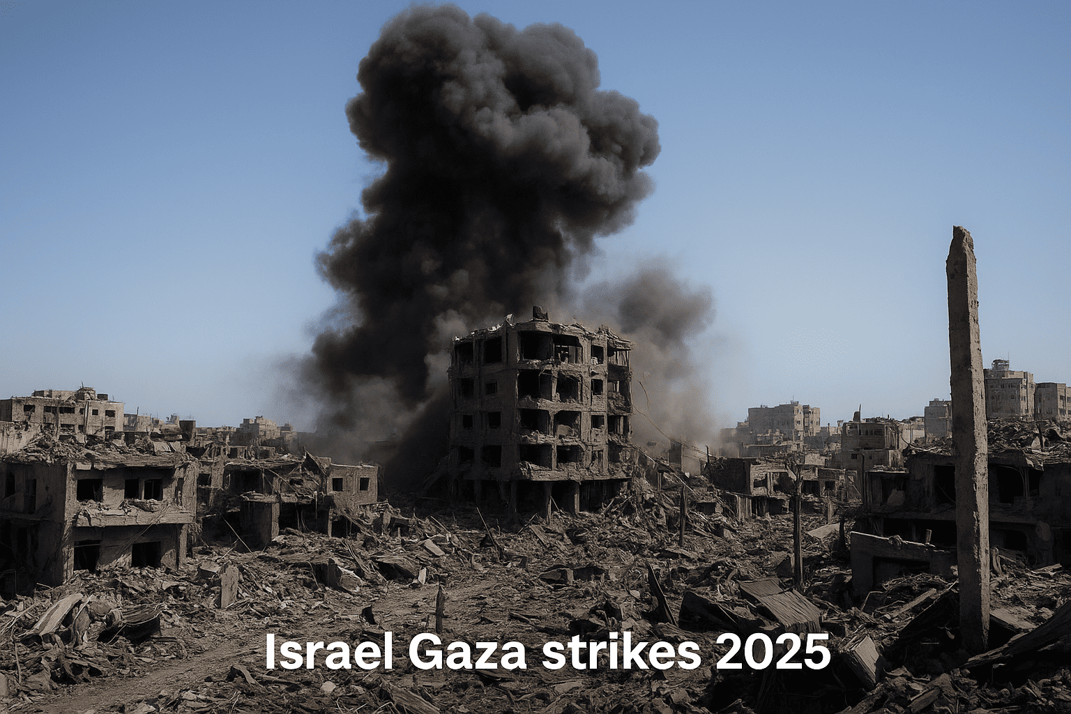 Israel Gaza strikes 2025