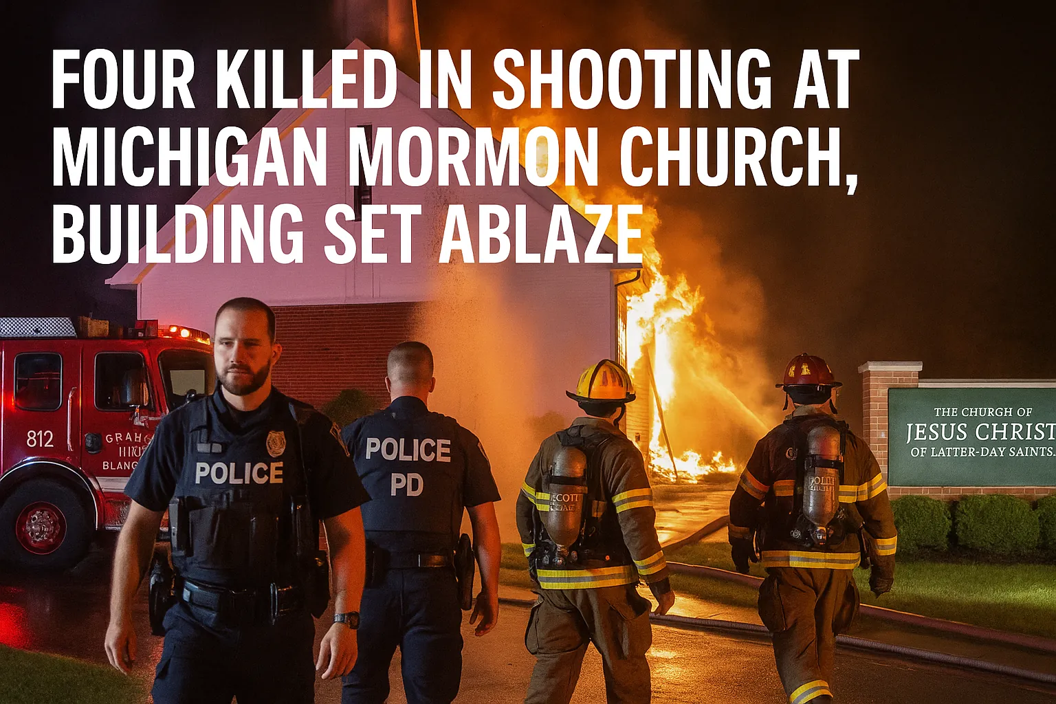 Michigan Mormon church shooting: extremism fuels deadly attack