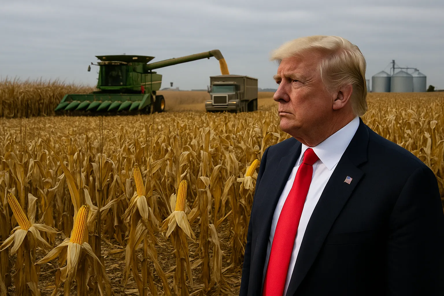 Trump Farm Economy: Record Harvest, Rising Debt