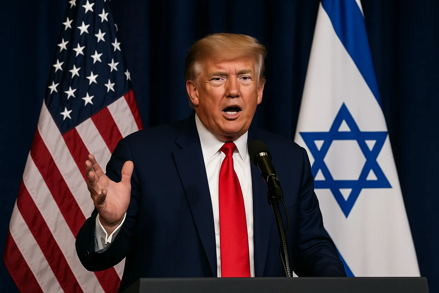 Trump Gaza hostage release