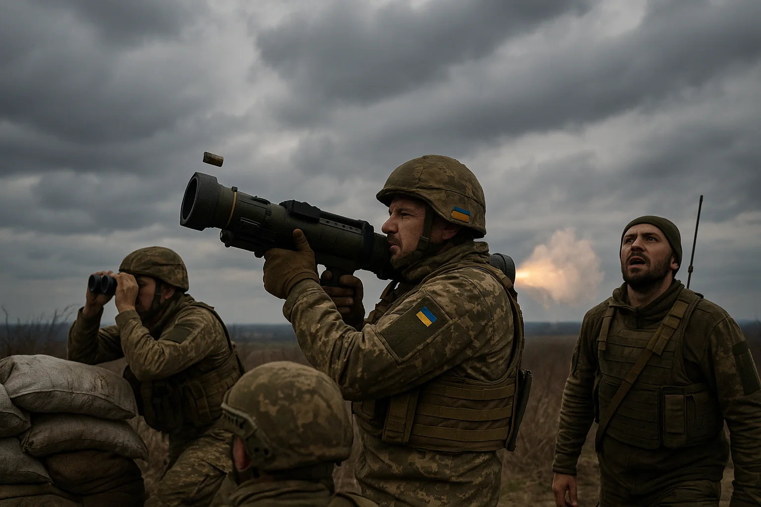 Ukrainian air defense struggle