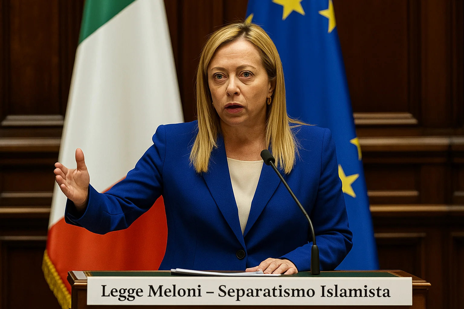Закон Мелоні: виклик ісламістському сепаратизму
